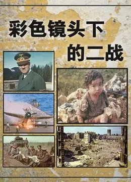 彩色镜头下的二战 海报